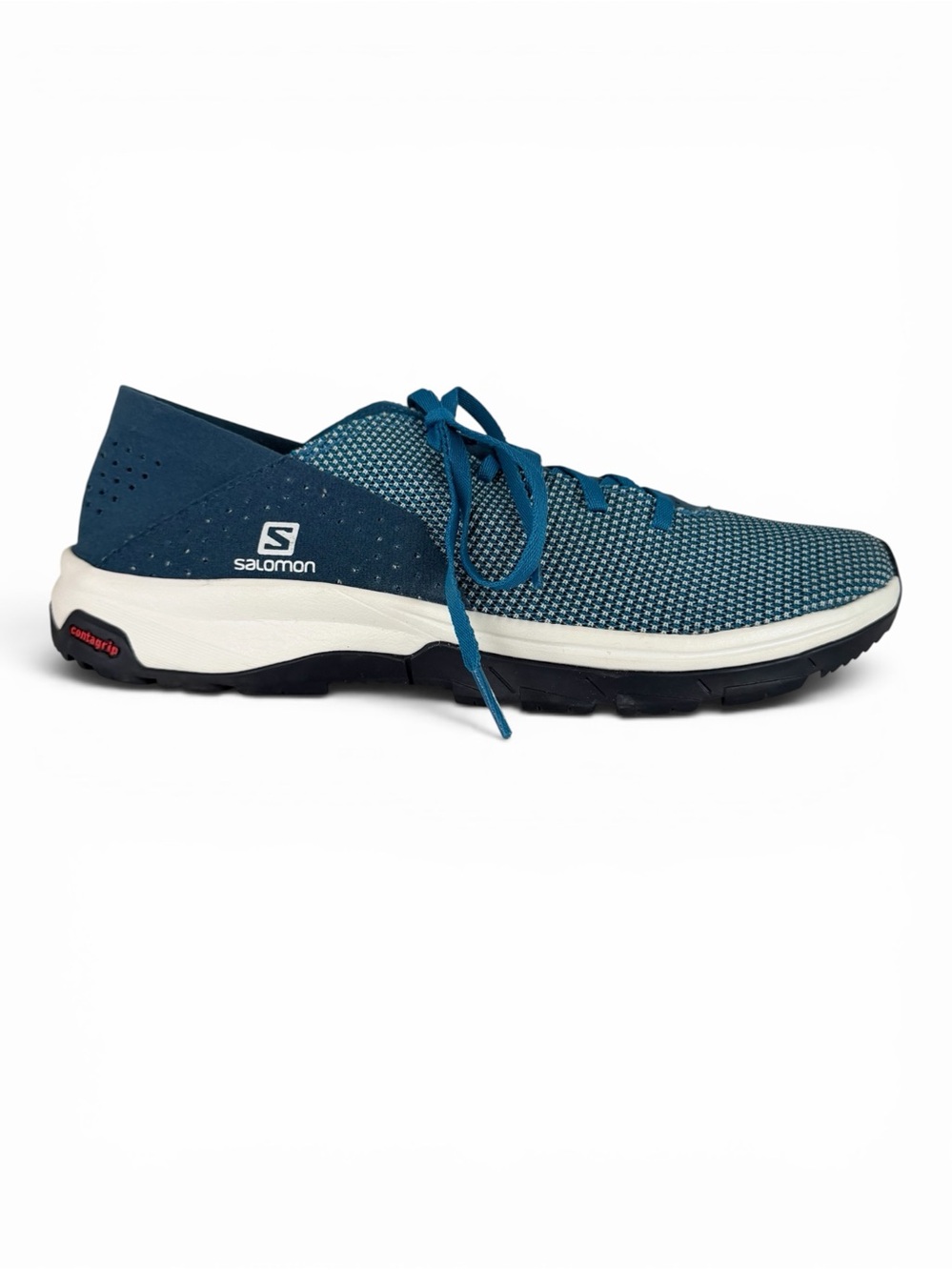 SALOMON Blue Tech Lite Water Shoes Trail Hiking Casual Sneaker slip-on men's 9.5